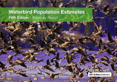 waterbird population estimates summary report